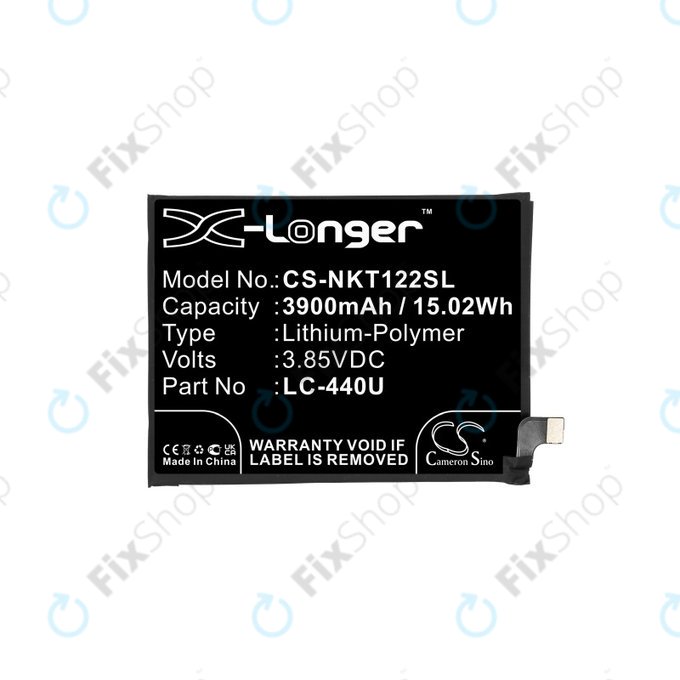 Μπαταρία για Nokia 5.3, LC-440U, 3900mAh, HQ