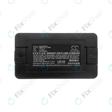 Μπαταρία για Rowenta Explorer-series, Smart Force Essential-series, Tefal Explorer-series, RS-RT900866, 14.4V, 2600mAh, HQ