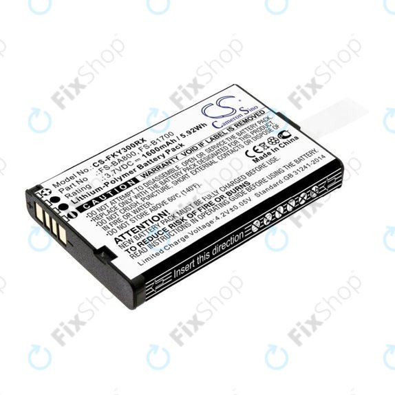 Μπαταρία για Flysky FA605, FS-GT2B, FS-I10, 1600mAh, Li-Pol, 3.7V, FS-BA800, HQ