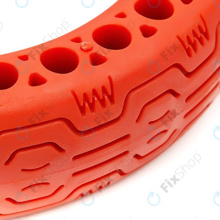 Ανθεκτικό Πλήρες Ελαστικό χωρίς Σωλήνα (Τύπος 1) για Xiaomi Mi Electric Scooter 1S | 2 M365 | Essential | Pro | Pro 2 | Red