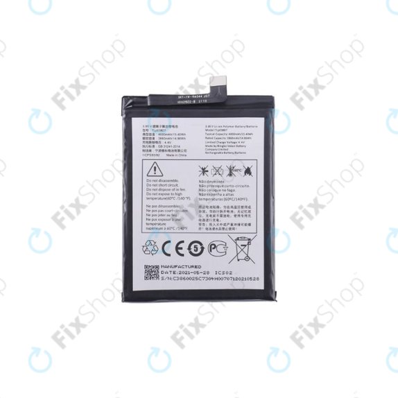 Μπαταρία για TCL 10L T770B, T770H, TLp038D7, 4000mAh, Service Pack