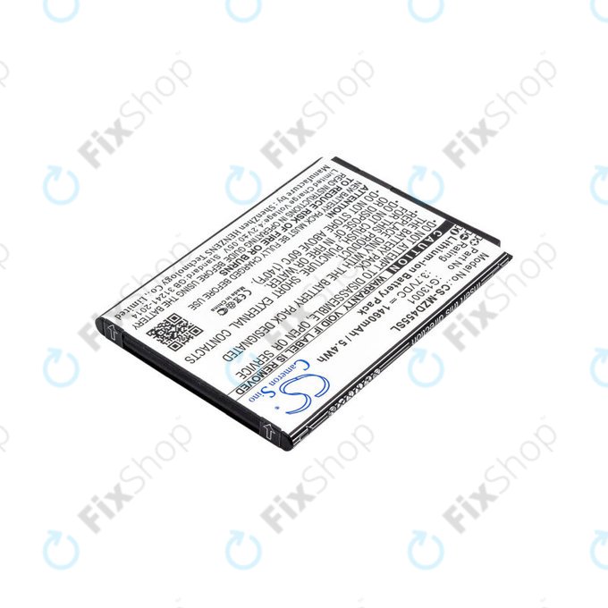 Μπαταρία για Navon Mizu D455, 1460mAh, Li-Ion, 3.7V, G13001, HQ