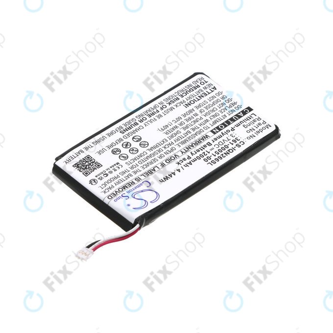 Μπαταρία για Garmin Nüvi 2660, 1200mAh, Li-Pol, 3.7V, 361-00051-00, HQ