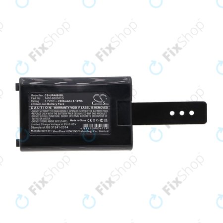 Μπαταρία για Unitech HT680, 2200mAh, Li-Ion, 3.7V, 1400-900005G, HQ