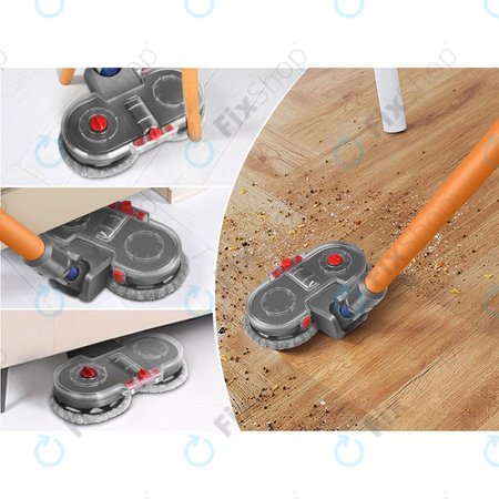 Κεφαλή Ηλεκτρικής Σφουγγαρίστρας με Δοχείο Νερού για Dyson V-series | Outsize