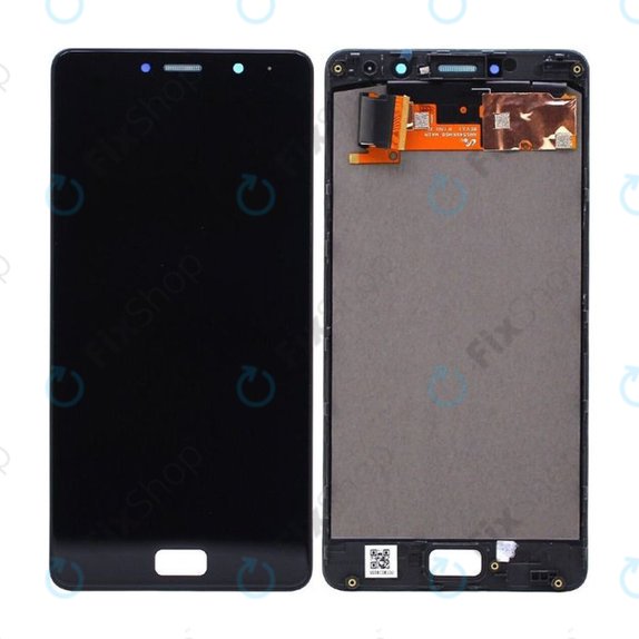 Συγκρότημα οθόνης για Lenovo P2 P2a42, Μαύρο, Black, Aftermarket