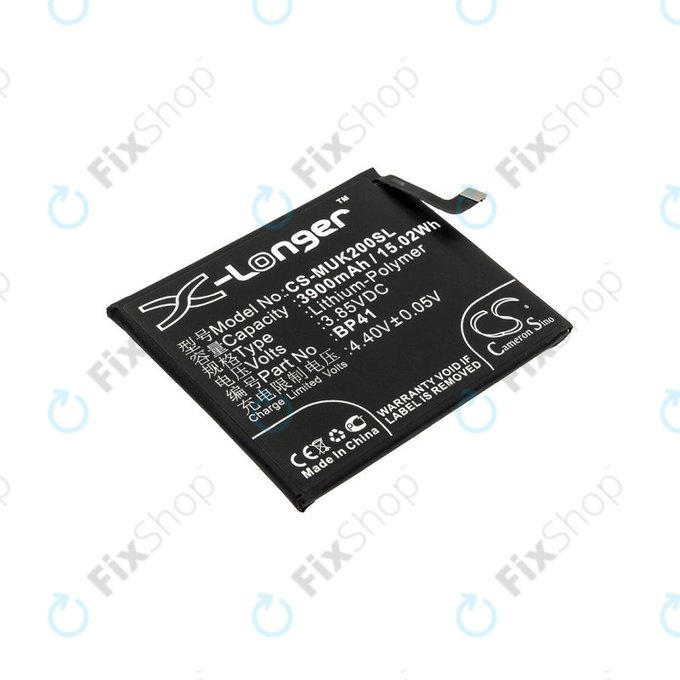 Μπαταρία για Xiaomi Mi 9T, Redmi K20, 3900mAh, Li-Pol, 3.85 V, BP41, HQ