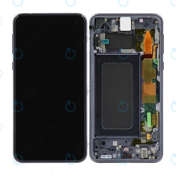 Συγκρότημα οθόνης για Samsung S10e, G970F, Prism Black, Aftermarket