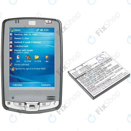 Μπαταρία για HP Compaq iPAQ rx3000, rx3115, rx3700, hx2110, hx2790, 1400mAh, Li-Ion, 3.7V, HSTNH-M03B-SS, HQ