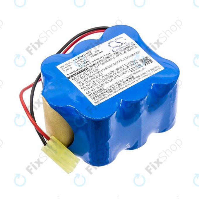 Μπαταρία για Zepter LMG-310, 9P-130, 3000mAh, Ni-MH, 10.8V, SA9KR1300SC-3RB, HQ