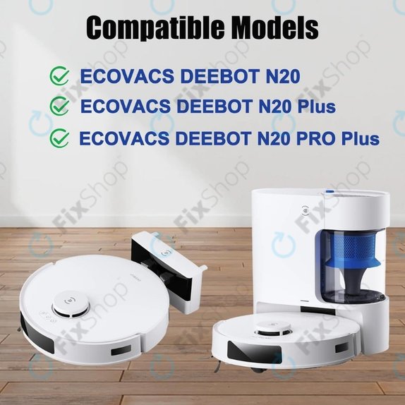 Πανί σφουγγαρίστρας, 2 τεμ. για Ecovacs Deebot N20, N20 Plus, N20 Pro Plus
