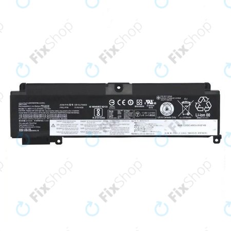 Μπαταρία για Lenovo ThinkPad T470s, 00HW024, 2065mAh