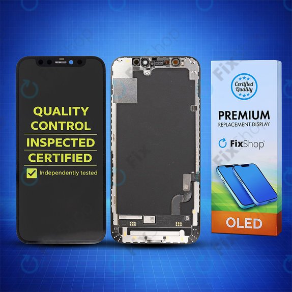 Οθόνη Hard OLED για iPhone 12 Mini, Αφής με πλαίσιο, FixPremium