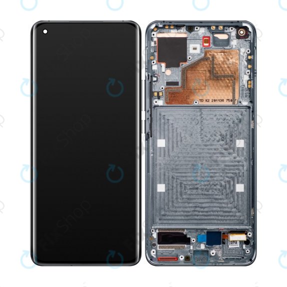Συγκρότημα οθόνης για Xiaomi Mi 11 M2011K2G, Midnight Gray