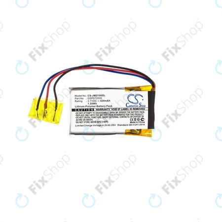 Battery για JBL Go | GSP072035 | Li-Pol | 420mAh | HQ