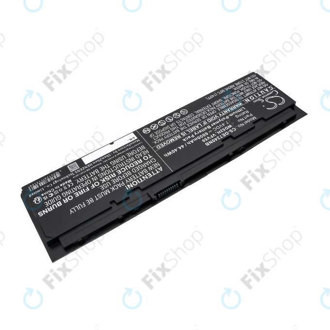 Μπαταρία για Dell Latitude E7240, 7250, 12, 6000mAh, Li-Pol, 7.4V, VFV59, HQ