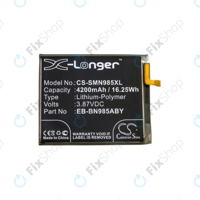 Μπαταρία για Samsung Note 20 Ultra N986B, EB-BN985ABY, 4200mAh, HQ