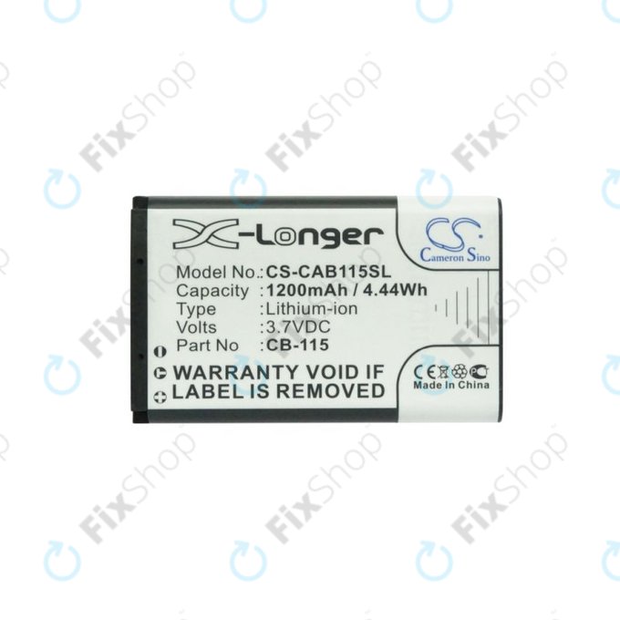 Μπαταρία για CAT B100, 1200mAh, Li-Ion, 3.7V, CB-115, HQ