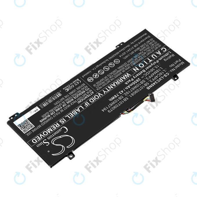 Μπαταρία για Lenovo Ideapad C340, Ideapad Flex, 2850mAh, Li-Pol, 15.36V, L18C4PF3, HQ