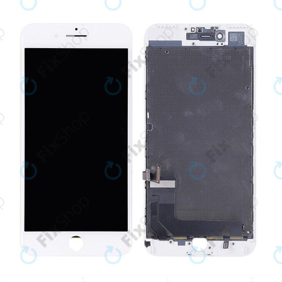 Οθόνη για iPhone 7 Plus, White, Αφής με πλαίσιο