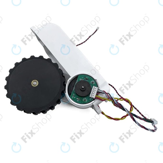 Τροχός με Κινητήρα (Δεξιός) για Xiaomi Mi Robot Vacuum Mop Pro (P) | Viomi V2 Pro | V3 | Λευκό | White