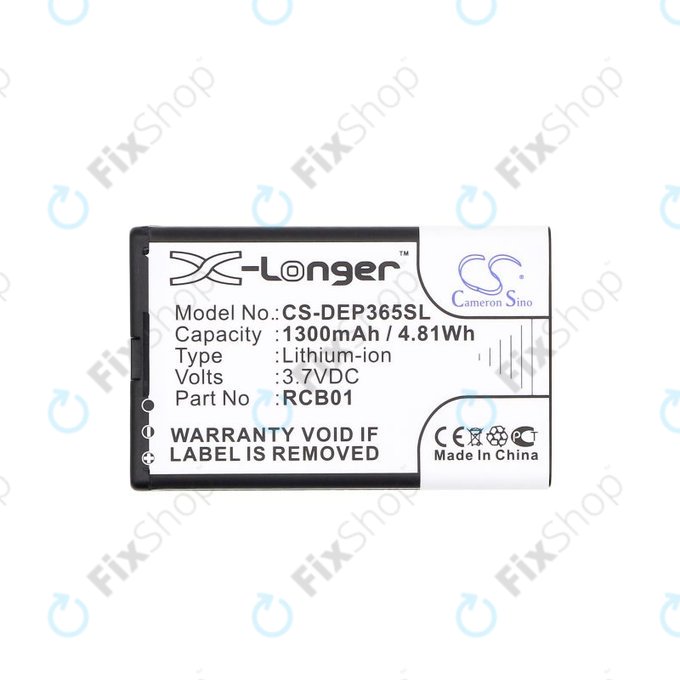 Μπαταρία για Doro Primo 365, 1300mAh, Li-Ion, 3.7V, RCB01, HQ