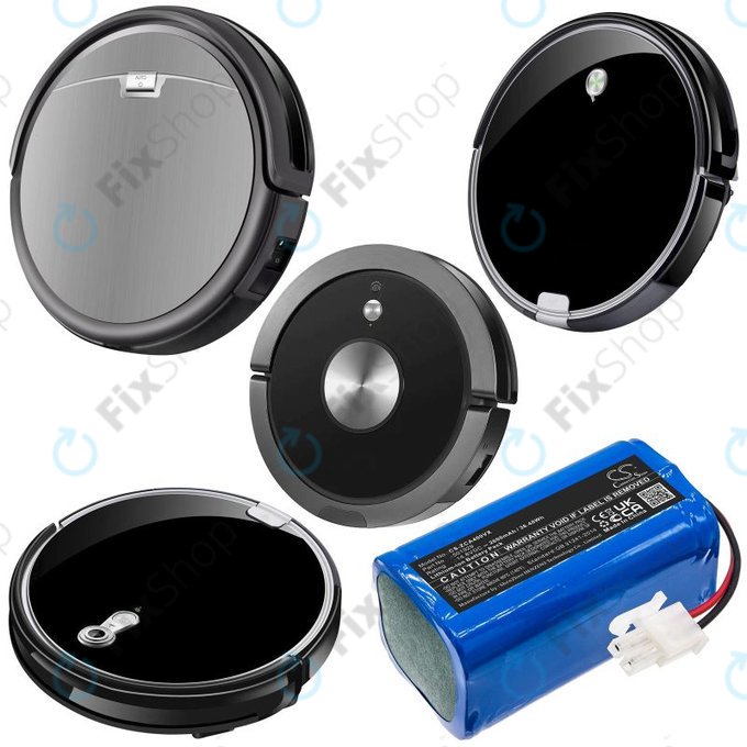 Μπαταρία για Concept VR2000, Zaco A4s, A6, A8s, A9s, 2600mAh, Li-Ion, 14.8V, 501929, HQ