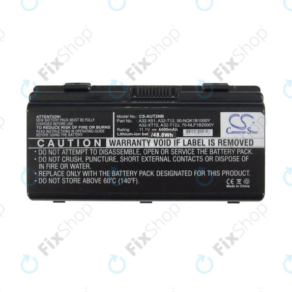 Μπαταρία για Asus X51RL, T12Jg, T12C, X51L, 4400mAh, Li-Ion, 11.1V, A32-X51, HQ