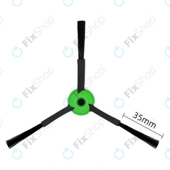Πλαϊνή βούρτσα, 2 τεμ., Μαύρο για iRobot Roomba e-series, i-series, j-series
