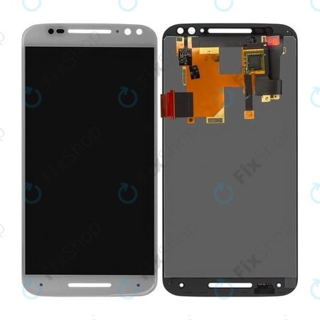 LCD Display με Touch Screen για Motorola Moto X Style | XT1572 | Λευκό, White | Aftermarket