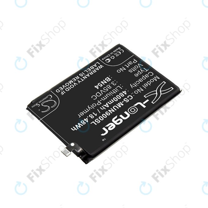 Μπαταρία για Xiaomi Redmi 9 M2004J19G, 4800mAh, Li-Pol, 3.85 V, BN54, HQ