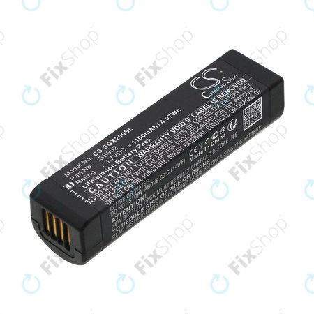 Μπαταρία για Shure GLXD1, 2, MXW2, 1100mAh, Li-Ion, 3.7V, SB902, HQ