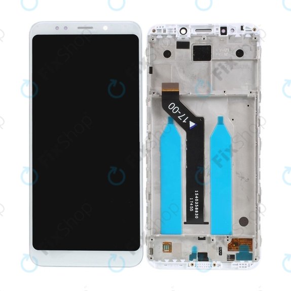 Συγκρότημα οθόνης για Xiaomi Redmi 5 Plus (Redmi Note 5), Λευκό, White, Aftermarket