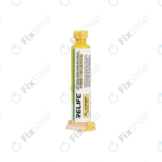 UV Curable Solder Mask Relife RL-UVH900Y - 10ml | Κίτρινο | Yellow