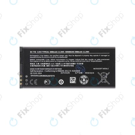 Μπαταρία για Microsoft Lumia 950/950 LTE, 950 Dual, BV-T5E, 3000mAh