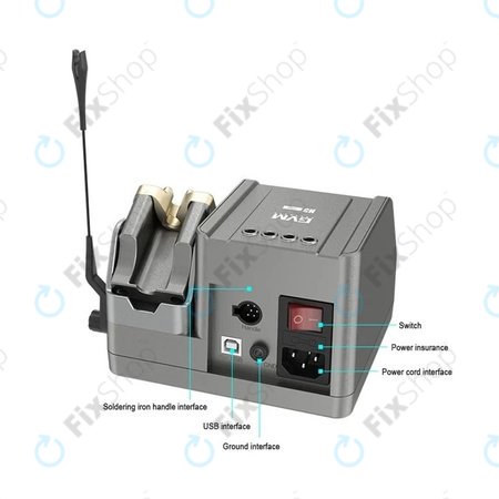 Έξυπνος Σταθμός Κολλητηριού 3in1 για GVM H3