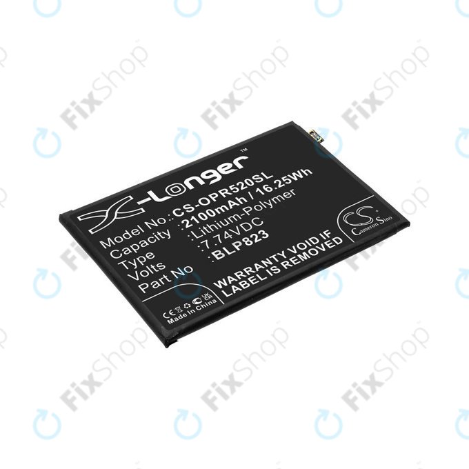 Μπαταρία για Oppo Reno 5 Pro, 2100mAh, Li-Pol, 7.74 V, BLP823, HQ