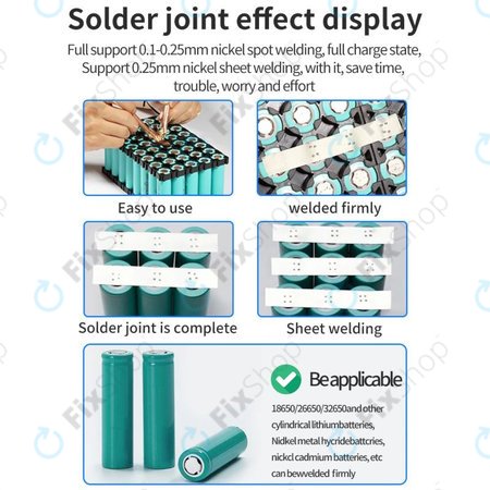 Φορητή Μηχανή Συγκόλλησης Σημείου με Ψηφιακή Οθόνη (5000mAh) για Docreate SW