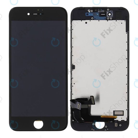 Οθόνη για iPhone 7, Black, Αφής με πλαίσιο