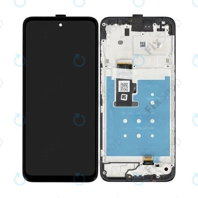 LCD Display Assembly για Motorola Moto G13 | Matte Charcoal | Service Pack