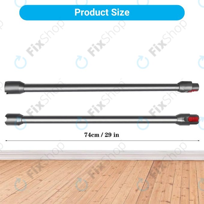 Σωλήνας Αναρρόφησης για Dyson V12 | Ασημί | Silver