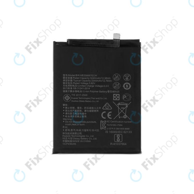 Μπαταρία για Huawei Mate 10 Lite, Honor 7X, Nova 2 Plus, P Smart Plus (Nova 3i), P30 Lite, P30 Lite 2020, HB356687ECW, 3340mAh