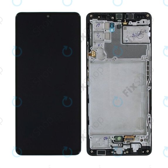 Συγκρότημα οθόνης για Samsung A42 5G, A426B, GH82-24375A, GH82-24376A, Prism Dot Black, Service Pack