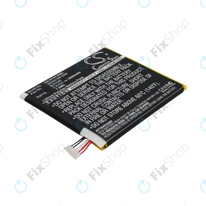 Μπαταρία για HTC EVO One, 2000mAh, Li-Pol, 3.8 V, BJ75100, HQ