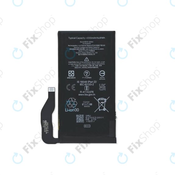 Μπαταρία για Google Pixel 7 GVU6C, GQML3, G949-00338-01, 4355mAh, Service Pack