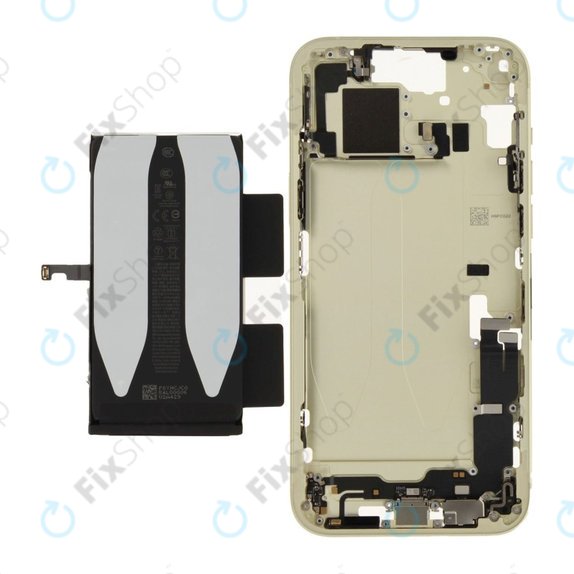 Μεσαίο πλαίσιο με μπαταρία για iPhone 15 Plus | Yellow | ZD076-00676 | Genuine Apple