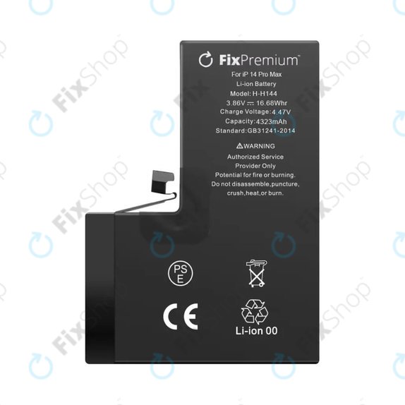 Μπαταρία για iPhone 14 Pro Max, 4323mAh, A2830, FixPremium