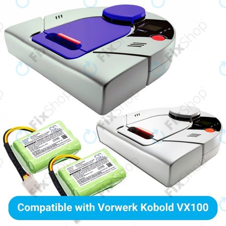 Μπαταρία για Vorwerk Kobold VX100, Μπαταρία Pack 945-0006, 7.2V, 3500mAh, HQ