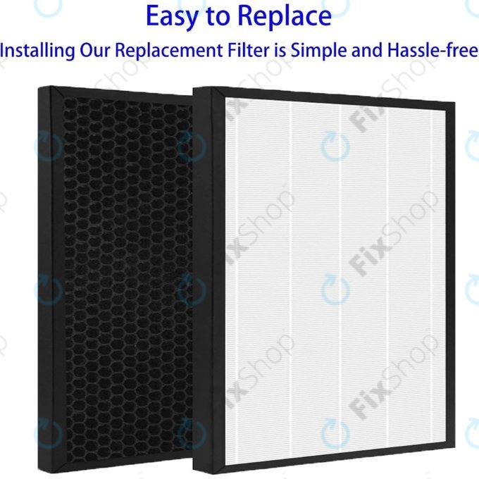 Σετ φίλτρων (HEPA + Ενεργός άνθρακας) για Philips 1000-series | 1000i-series | AC1214 | AC1215 | AC1217