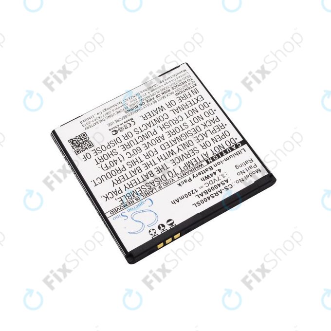 Μπαταρία για Aligator S4000 Duo, 1200mAh, Li-Ion, 3.7V, AS4000BAL, HQ